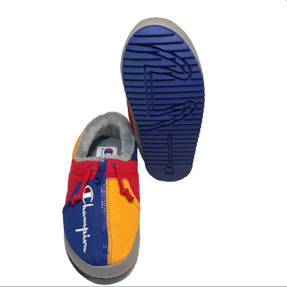 Men’s “Color Block” Champion slippers. Sizes 9 and 10. - Picture 3 of 5